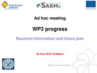 Ad hoc meeting WP3 progress Received information and future plan 28 June 2010, Budapest