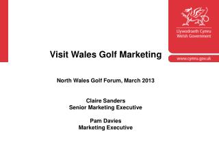 Visit Wales Golf Marketing