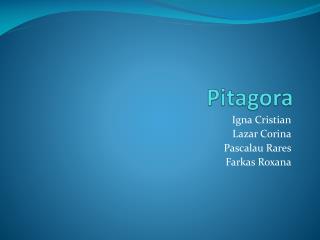 pitagora