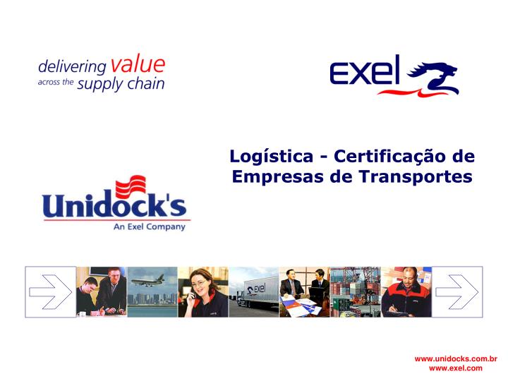 log stica certifica o de empresas de transportes