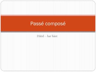 pass compos