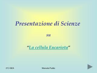 presentazione di scienze