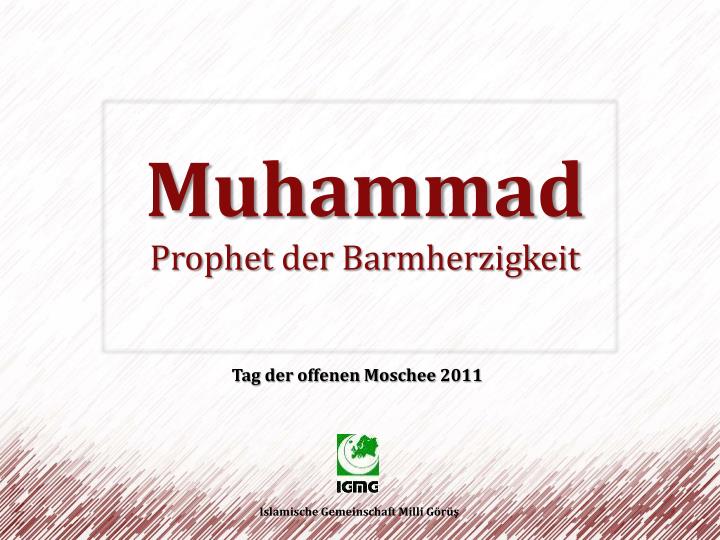 muhammad prophet der barmherzigkeit