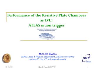 Performance of the Resistive Plate Chambers as LVL1 ATLAS muon trigger