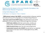 WCRP – Quo vadis? SPARC – Quo vadis? - slide 1
