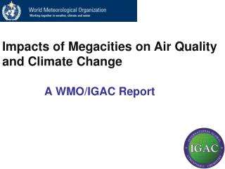 A WMO/IGAC Report