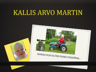 kallis arvo martin