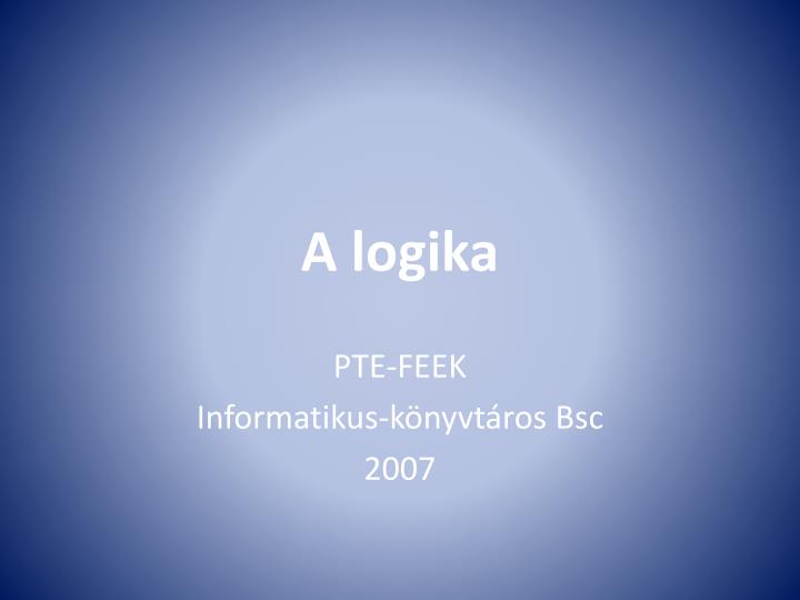 a logika