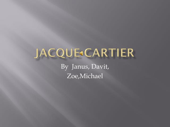 jacque cartier