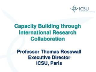 Capacity Building through International Research Collaboration