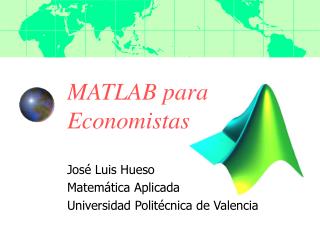 matlab para economistas