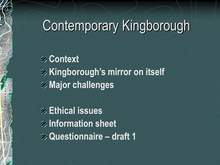 contemporary kingborough