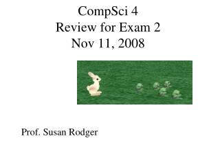CompSci 4 Review for Exam 2 Nov 11, 2008
