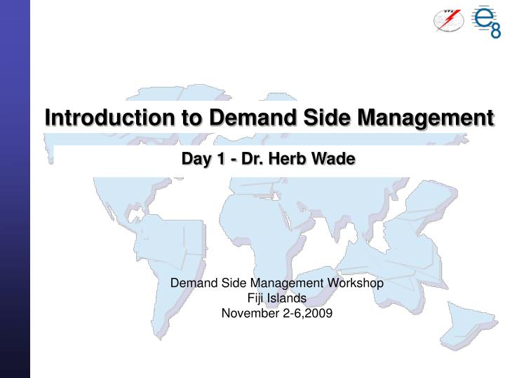 introduction to demand side management