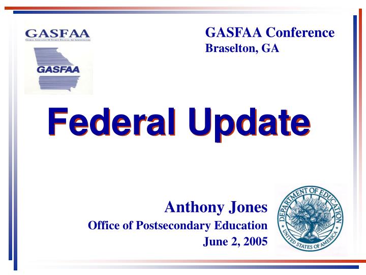 federal update