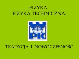 fizyka fizyka techniczna