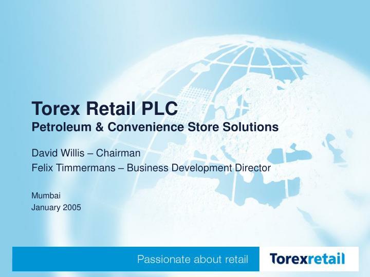 torex retail plc petroleum convenience store solutions