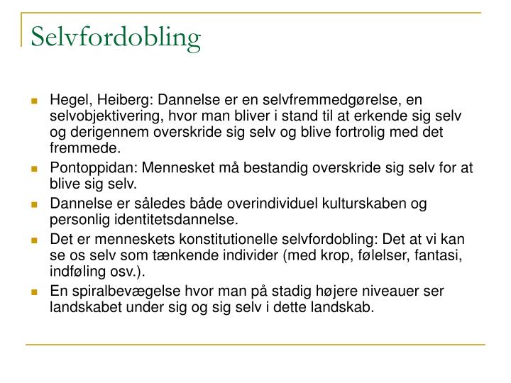 selvfordobling