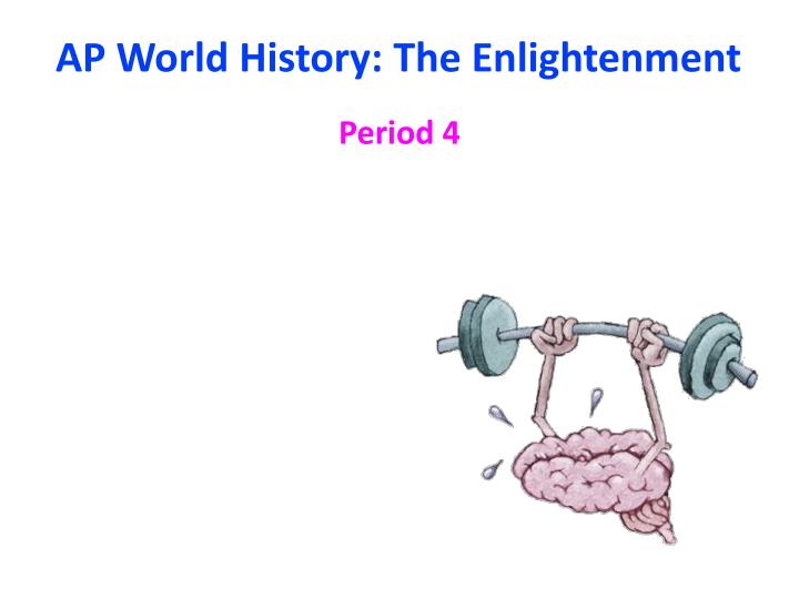 ap world history the enlightenment