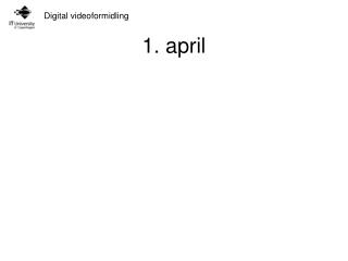 1 april