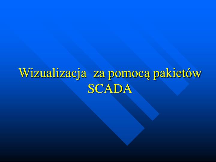 wizualizacja za pomoc pakiet w scada