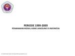 PERIODE 1999-2009 PENANAMAN MODAL ASING LANGSUNG DI INDONESIA - slide 1