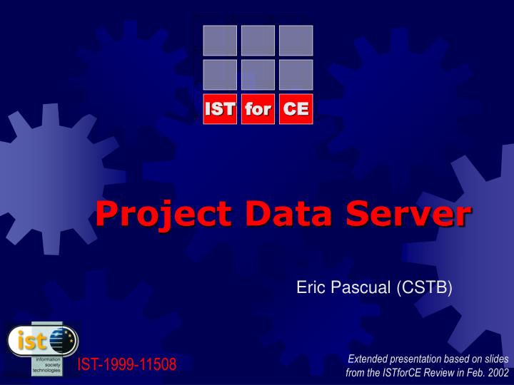 project data server