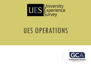UES Operations