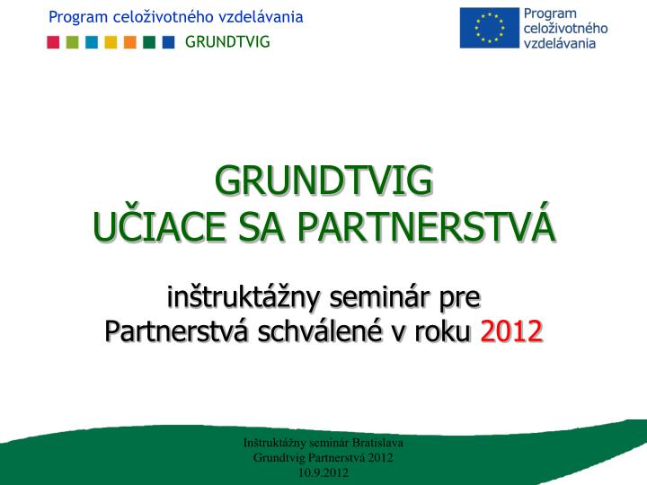 grundtvig u iace sa partnerstv