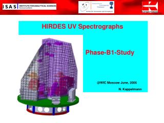 HIRDES UV Spectrographs Phase-B1-Study