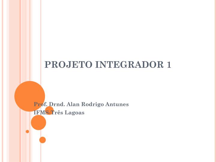 projeto integrador 1