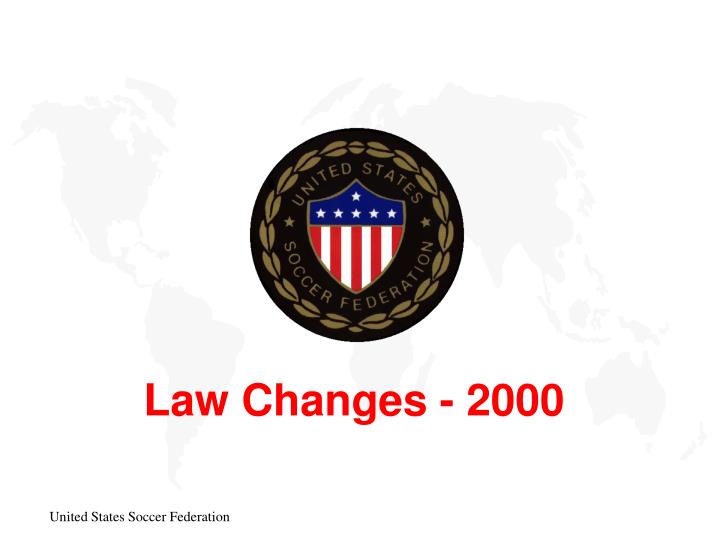 law changes 2000