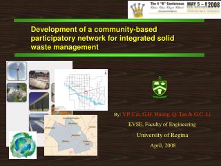 Development of a community-based participatory network for integrated solid waste management