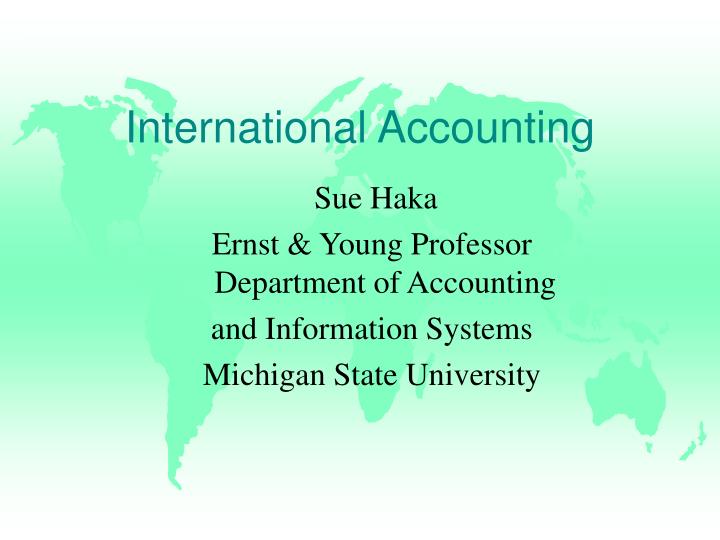 international accounting