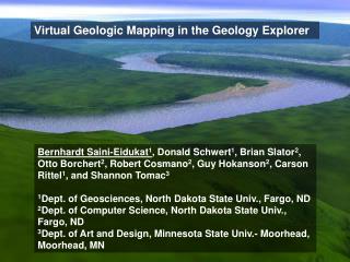 Virtual Geologic Mapping in the Geology Explorer