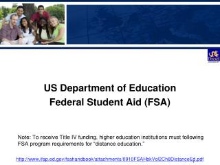 US Department of Education Federal Student Aid (FSA)