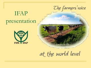 IFAP presentation