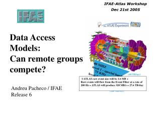 Data Access Models: Can remote groups compete?