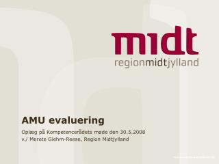 amu evaluering