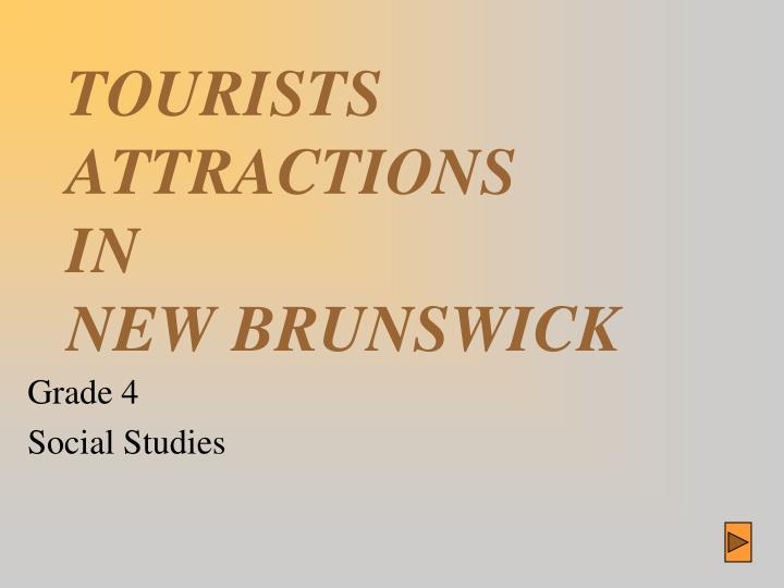 tourists attractions in new brunswick