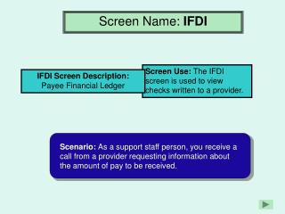 Screen Name: IFDI
