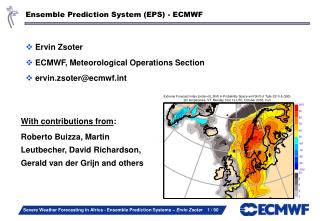 Ensemble Prediction System (EPS) - ECMWF