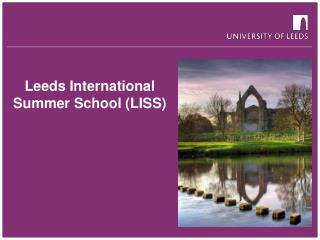 Leeds International Summer School (LISS)