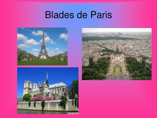 blades de paris