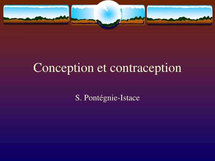 conception et contraception