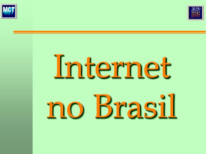 internet no brasil