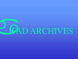 IFAD ARCHIVES