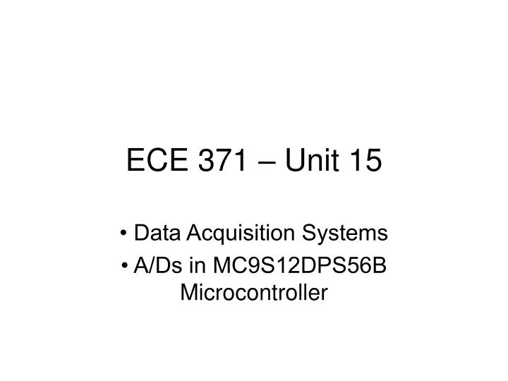 ece 371 unit 15