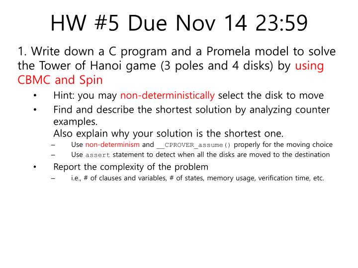 hw 5 due nov 14 23 59