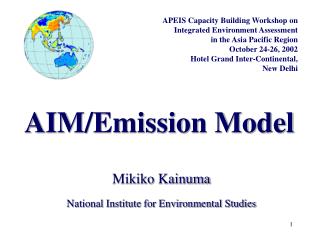 AIM/Emission Model